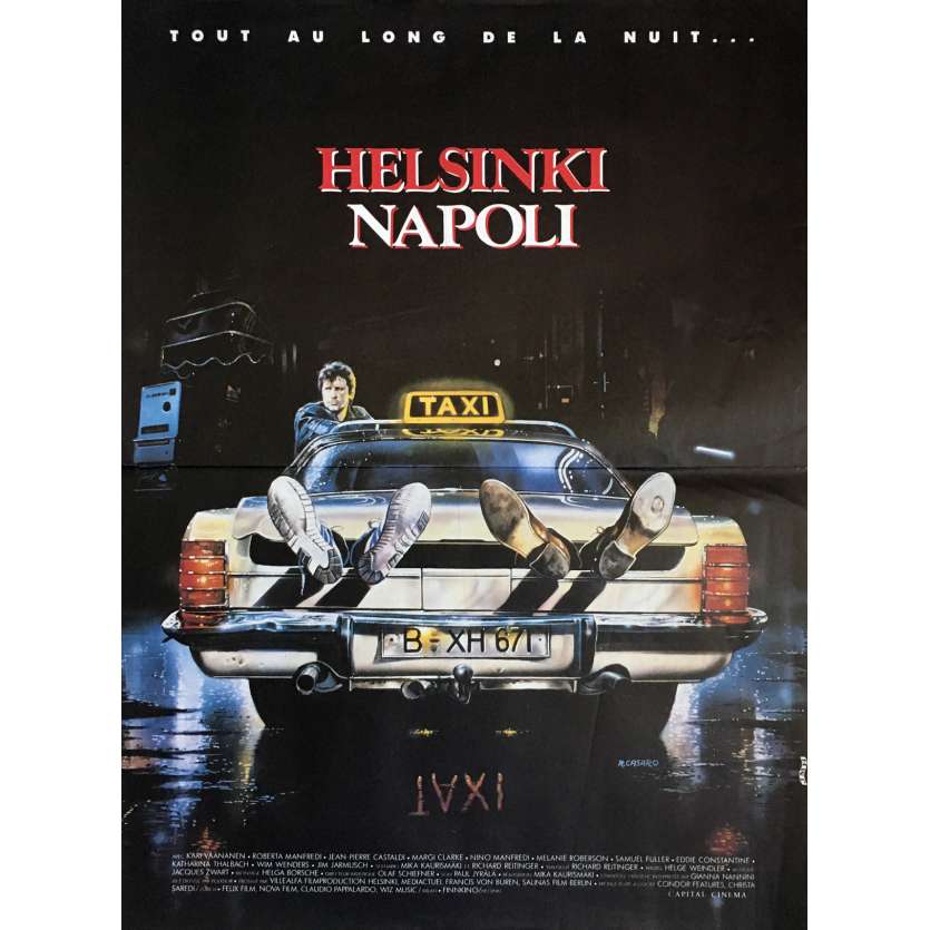 HELSINKI NAPOLI Movie Poster 15x21 in. - 1987 - Mika Kaurismaki, Kari Vaananen