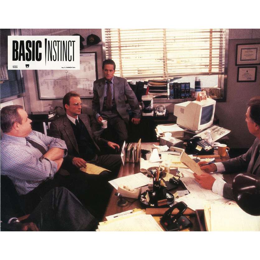BASIC INSTINCT Photo de film 21x30 cm - N06 1992 - Sharon Stone, Paul Verhoeven
