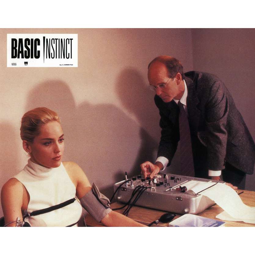 BASIC INSTINCT Photo de film 21x30 cm - N03 1992 - Sharon Stone, Paul Verhoeven