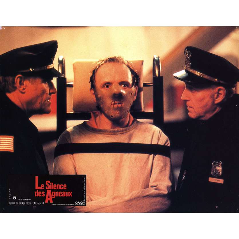 THE SILENCE OF THE LAMBS Lobby Card 9x12 in.  - N07 1991 - Jonathan Demme, Anthony Hopkins