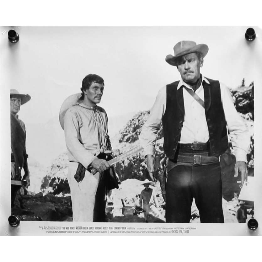 LA HORDE SAUVAGE Photo de presse 20x25 cm - N01 1969 - Robert Ryan, Sam Peckinpah