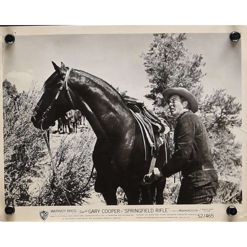 SPRINGFIELD RIFLE Movie Still 8x10 in.  -  1952 - André de Toth, Gary Cooper