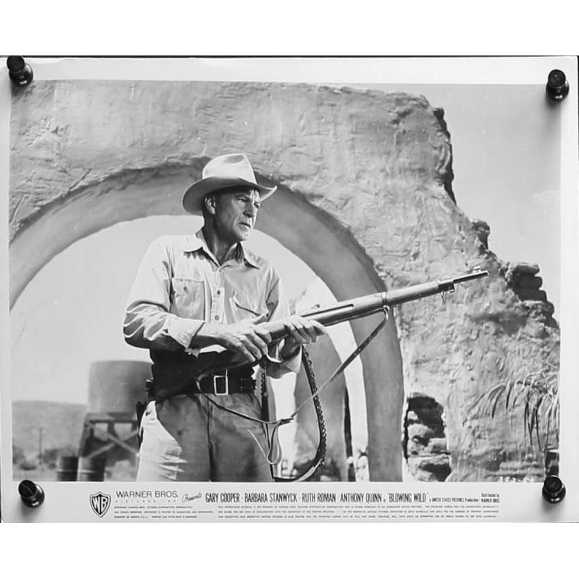 BLOWING WILD Movie Still 8x10 in. - N01 1953 - Hugo Fregonese, Gary Cooper
