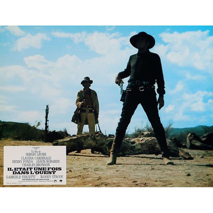 ONCE UPON A TIME IN THE WEST Lobby Card 9x12 in. - N07 R1970 - Sergio Leone, Henry Fonda