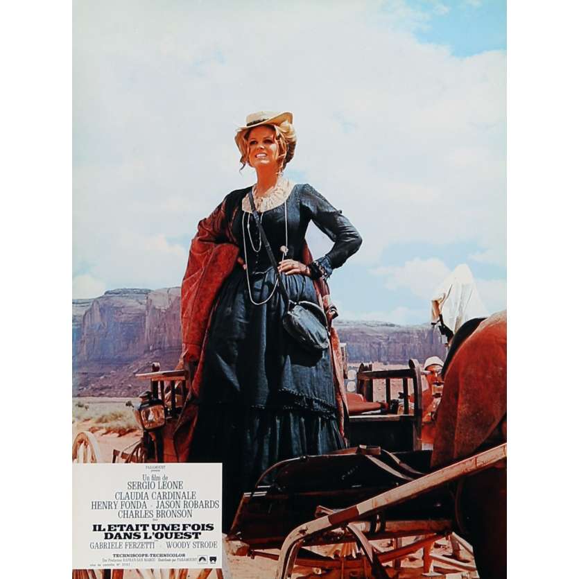 ONCE UPON A TIME IN THE WEST Lobby Card 9x12 in. - N03 R1970 - Sergio Leone, Henry Fonda
