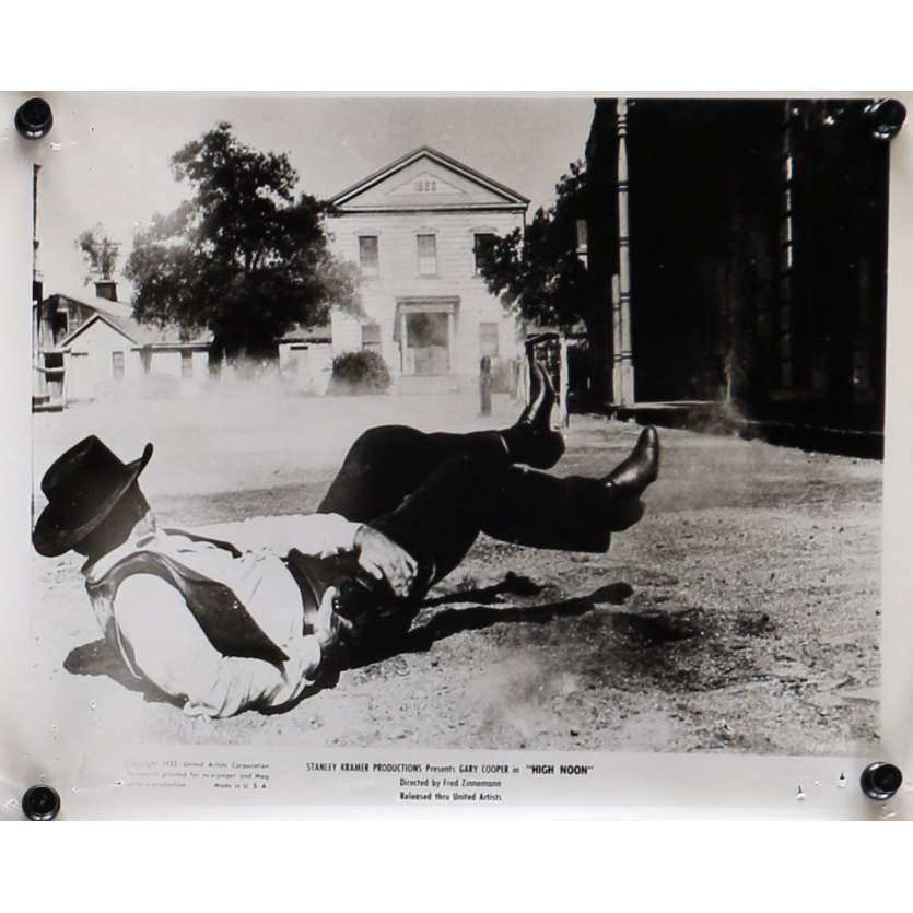 HIGH NOON Movie Still 8x10 in.  - N08 1952 - Fred Zinnemann, Gary Cooper