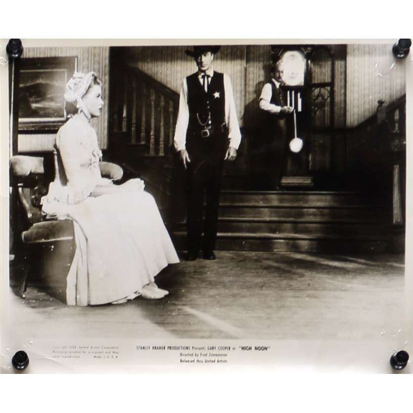 HIGH NOON Movie Still 8x10 in.  - N02 1952 - Fred Zinnemann, Gary Cooper