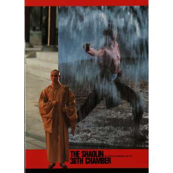 THE 36TH CHAMBER OF SHAOLIN Program 9x12 in. - 20P 1978 - Chia-Liang Liu, Gordon Liu