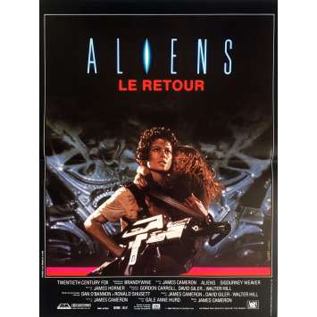 ALIENS French Movie Poster 15x21 - 1986 - James Cameron, Sigourney Weaver ALIENS French Movie Poster 15x21 - 1986 - James Cameron, Sigourney Weaver