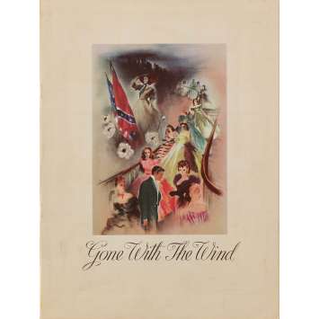 GONE WITH THE WIND Pressbook 9x12 in. - 1939 - Victor Flemming, Clark Gable