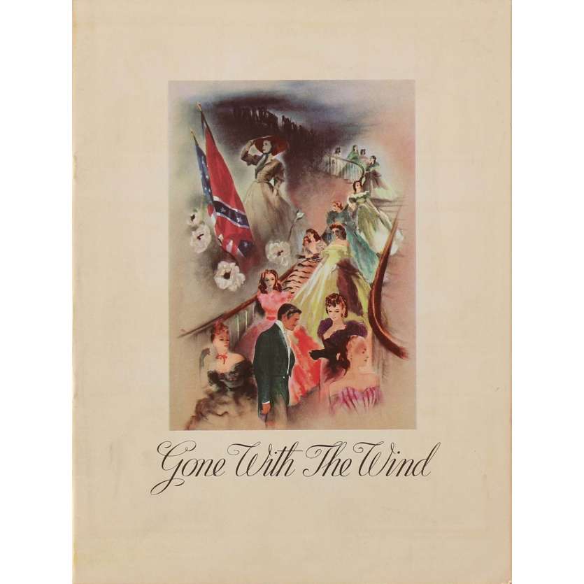 GONE WITH THE WIND Pressbook  9x12 in.  - 1939 - Victor Flemming, Clark Gable