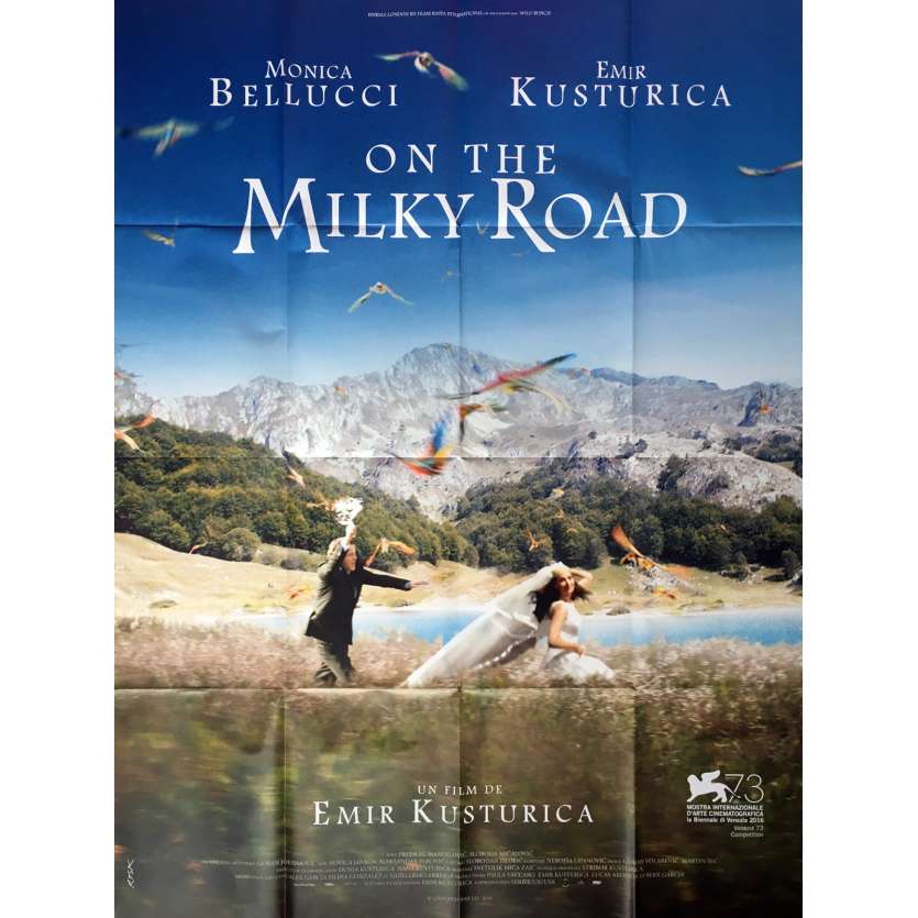 ON THE MILKY ROAD Movie Poster 47x63 in. - 2016 - Emir Kusturica, Monica Bellucci