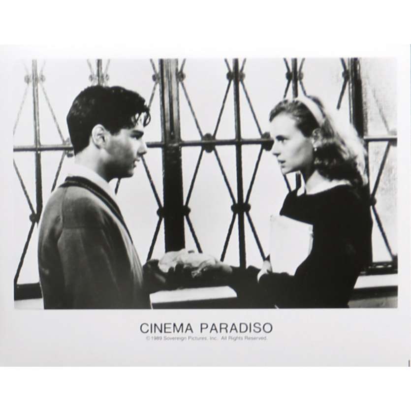 CINEMA PARADISO Photo de presse 20x25 cm - N02 1988 - Philippe Noiret, Giuseppe Tornatore