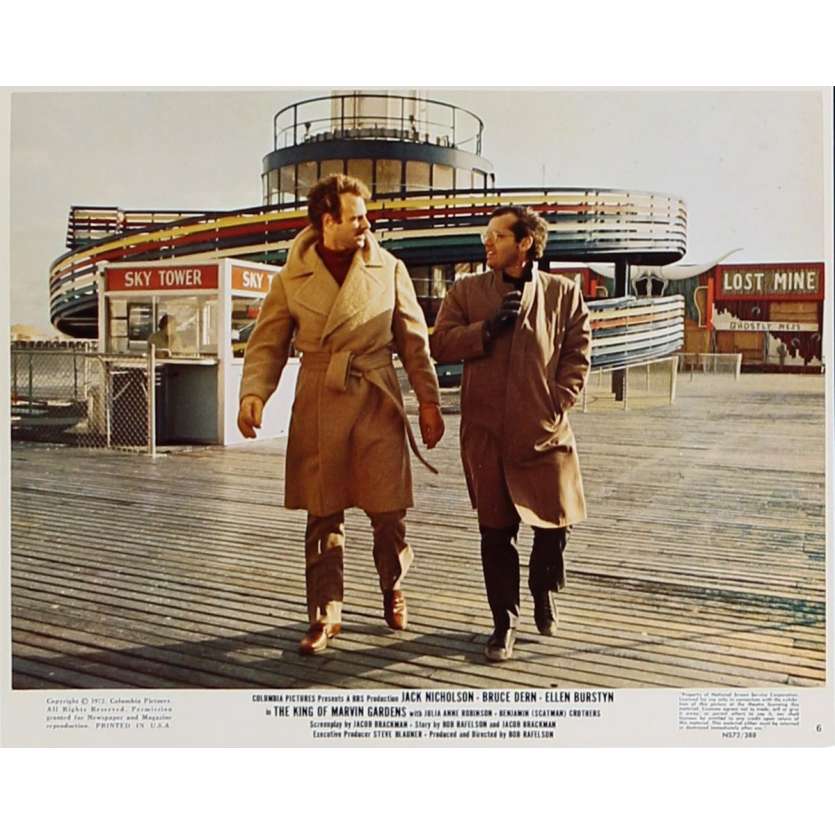 THE KING OF MARVIN GARDEN Lobby Card 8x10 in.