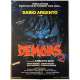 DEMONS 2 Movie Poster 15x21 in.  -  1986 - Lamberto Bava, Asia Argento