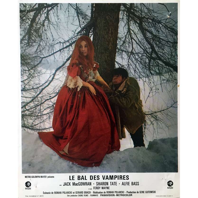 THE FEARLESS VAMPIRE KILLERS Lobby Card 9x12 in. - N02 1967 - Roman Polanski, Sharon Tate