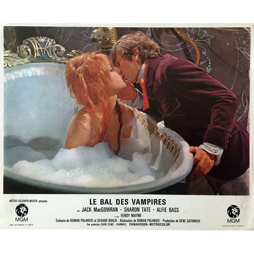 LE BAL DES VAMPIRES Photo de film 21x30 cm - N09 1967 - Sharon Tate, Roman Polanski