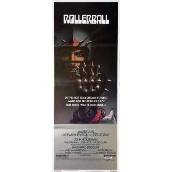 ROLLERBALL Affiche de film 35x91 cm - 1975 - James Caan, Norman Jewinson ROLLERBALL Affiche de film 35x91 cm - 1975 - James Caan, Norman Jewinson