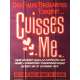 CUISSES ME Adult Movie Poster 47x63 in.  -  1977 - Henri Sala, Siegfried Cellier