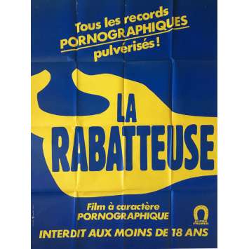 LA RABATEUSE Adult Movie Poster 47x63 in. - 1978 - Burd Trandbaree, Brigitte Lahaie