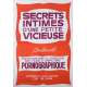 SECRETS INTIMES D'UNE PETITE VICIEUSE Adult Movie Poster 15x21 in. - 1983 - George Guéret, Melody Bird