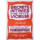 SECRETS INTIMES D'UNE PETITE VICIEUSE Adult Movie Poster 15x21 in.  -  1983 - George Guéret, Melody Bird
