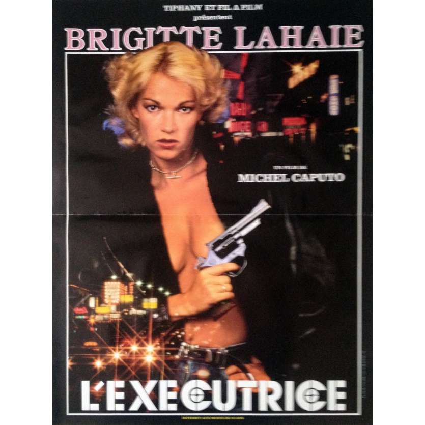 L'EXECUTRICE Affiche de film 40x60 cm - 1986 - Brigitte Lahaie, Michel Caputo
