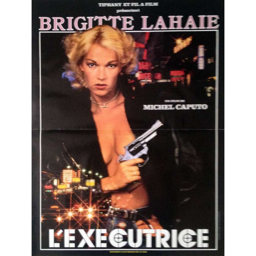 THE FEMALE EXECUTIONER Movie Poster 15x21 in. - 1986 - Michel Caputo, Brigitte Lahaie