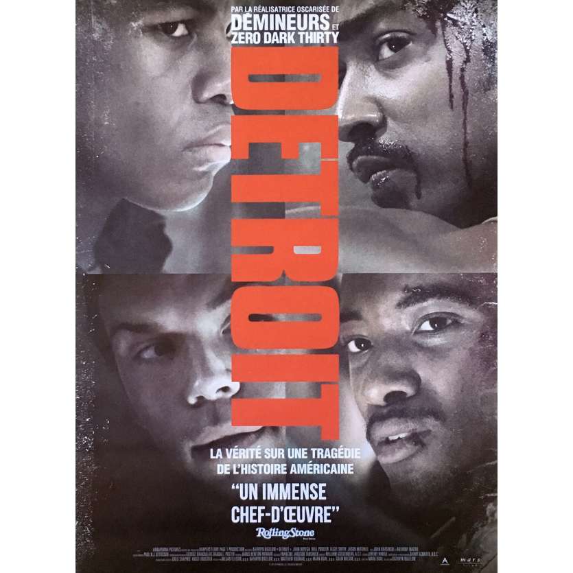 DETROIT Affiche de film - 40x60 cm. - 2017 - John Boyega, Kathryn Bigelow