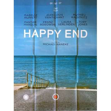 HAPPY END Affiche de film - 120x160 cm. - 2017 - Isabelle Huppert, Michael Haneke HAPPY END Affiche de film - 120x160 cm. - 2017 - Isabelle Huppert, Michael Haneke
