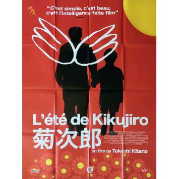 L'ETE DE KIKUJIRO Affiche de film Mod. Red - 120x160 cm. - 1999 - Yusuke Sekiguchi, Takeshi Kitano