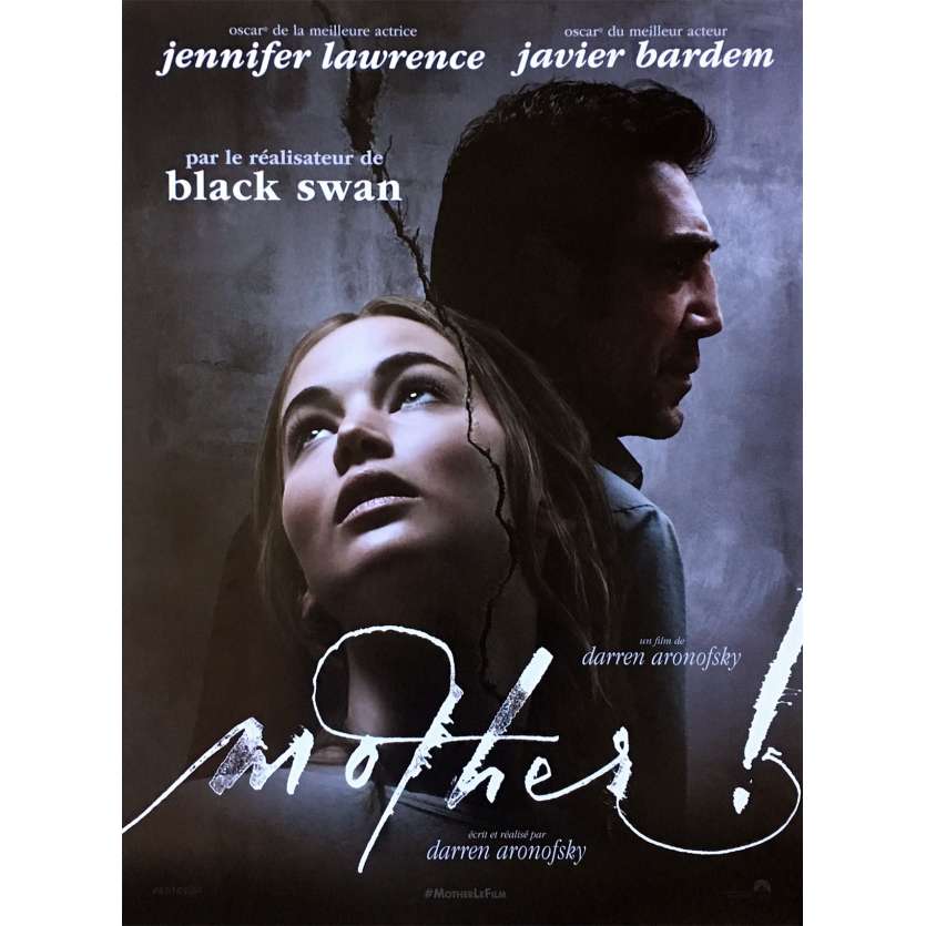 MOTHER Affiche de film - 40x60 cm. - 2017 - Jennifer Lawrence, Darren Aronofsky