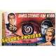 VERTIGO Movie Poster   - 14x21 in. - 1958 - Alfred Hitchcock, James Stewart