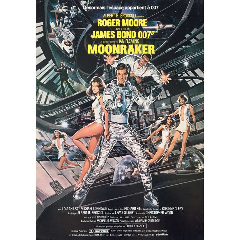 MOONRAKER Herald - 9x12 in. - 1979 - James Bond, Roger Moore