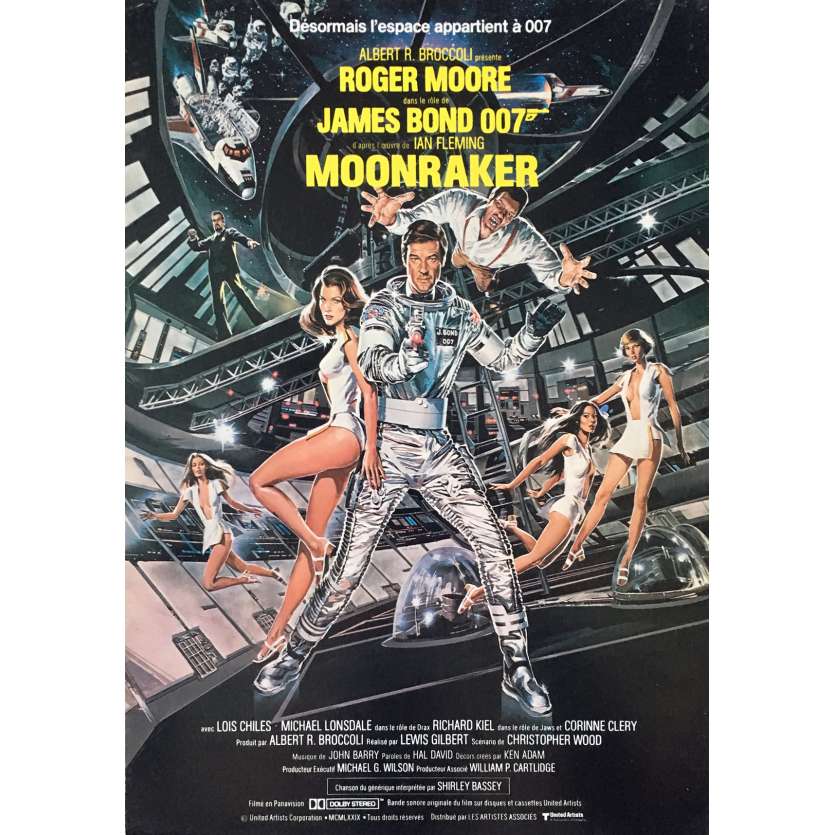 MOONRAKER Synopsis - 21x30 cm. - 1979 - Roger Moore, James Bond
