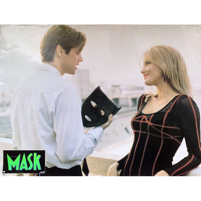 THE MASK Lobby Card - 12x15 in. - 1994 - Chuck Russel, Jim Carrey