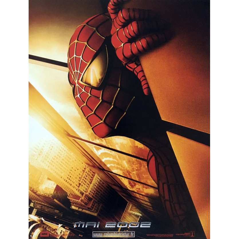 SPIDERMAN 2 Movie Poster - 15x21 in. - 2004 - Sam Raimi, Tobey Maguire