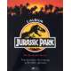 JURASSIC PARK Book - 7x9 in. - 1993 - Steven Spielberg, Sam Neil