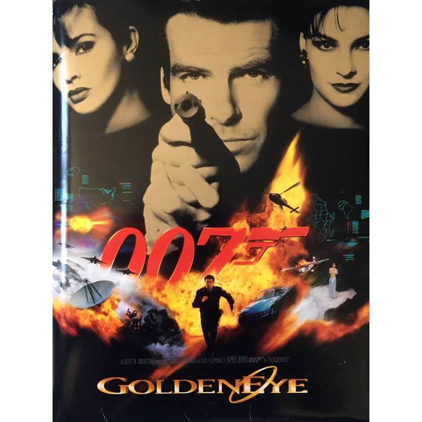GOLDENEYE Pressbook - 9x12 in. - 1995 - Martin Campbell, Pierce Brosman