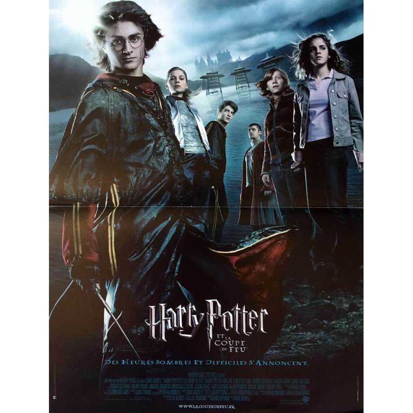 HARRY POTTER ET LA COUPE DE FEU Affiche de film  - 40x60 cm. - 2005 - Daniel Radcliffe, Mike Newell