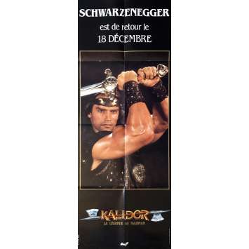 KALIDOR Movie Poster - 23x63 in. - 1985 - Richard Fleisher, Arnold Schwarzenegger