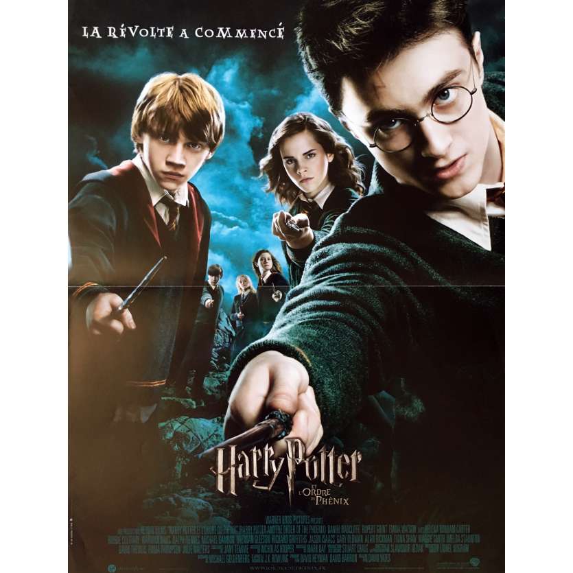 HARRY POTTER ET L'ORDRE DU PHENIX Affiche de film  - 40x60 cm. - 2007 - Daniel Radcliffe, David Yates