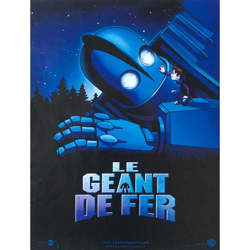 THE IRON GIANT French Movie Poster 15x21 - 1999 - Brad Bird, Jennifer Aniston