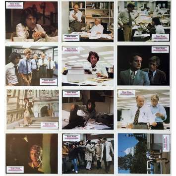ALL THE PRESIDENT'S MEN Lobby Cards x12 - 9x12 in. - 1976 - Alan J. Pakula, Dustin Hoffman, Robert Redford