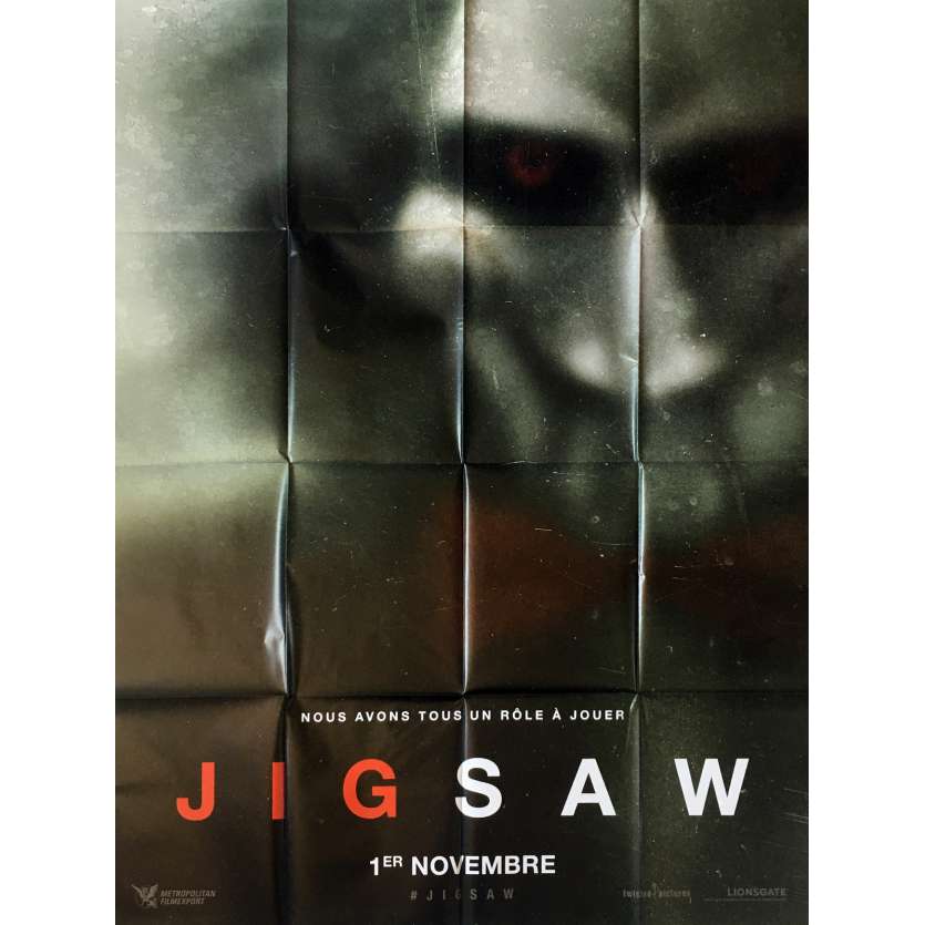 JIGSAW Movie Poster - 47x63 in. - 2017 - Michael Spierig, Laura Vandervoort