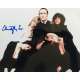 DRACULA A.D. 1972 Signed Photo - 9x12 in. - 1973 - Alan Gibson, Christopher Lee