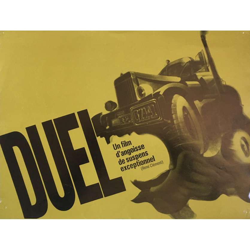 DUEL Herald - 9x12 in. - 1971 - Steven Spielberg, Dennis Weaver