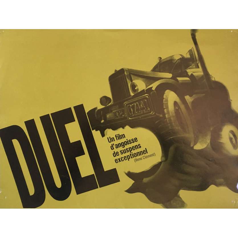 DUEL Synopsis  - 21x30 cm. - 1971 - Dennis Weaver, Steven Spielberg