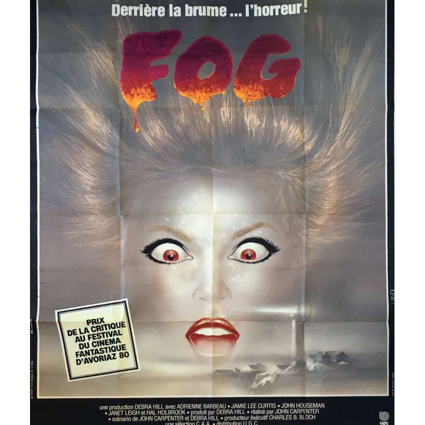 FOG Movie Poster - 47x63 in. - 1979 - John Carpenter, Jamie Lee Curtis