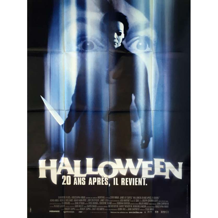 HALLOWEEN H20: 20 YEARS LATER Movie Poster - 47x63 in. - 1998 - Steve Miner, Jamie Lee Curtis